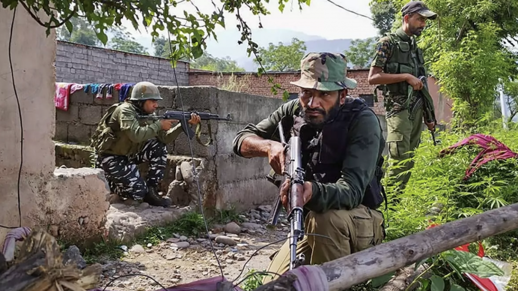 Security Forces carried out Search Operation In J&K Village