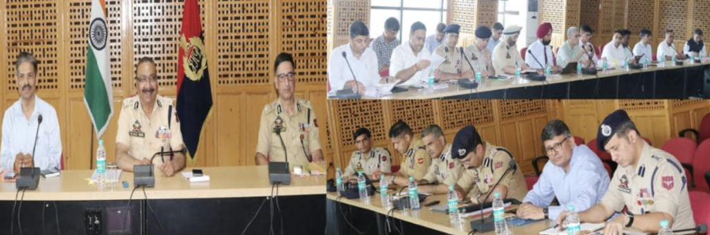 DGP chairs security review meet, emphasizes for incident-free Amarnath Yatra