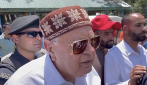 Farooq Abdullah : Hope Amarnath pilgrims return with message of love from Kashmir 