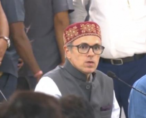 Omar Abdullah : "There were discussions about democracy in US...why this democracy doesn't reach J&K"