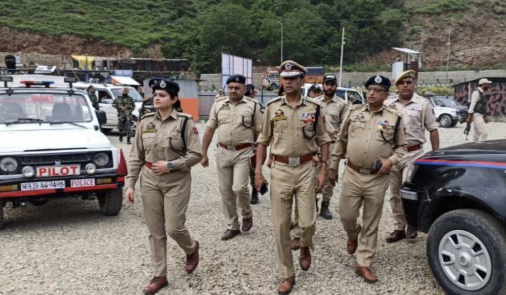 ADGP Mukesh Singh reviews security along Jammu-Srinagar highway ahead of Amarnath Yatra