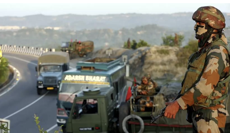 Army conducts patrols along Jammu-Srinagar highway to ensure safety of Amarnath yatra pilgrims