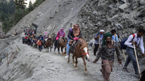 Amarnath Yatra Temporarily Suspended Due To Inclement Weather