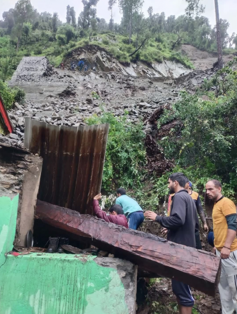 2 Houses Collapse Amid Heavy Rains In Kathua; 5 Dead