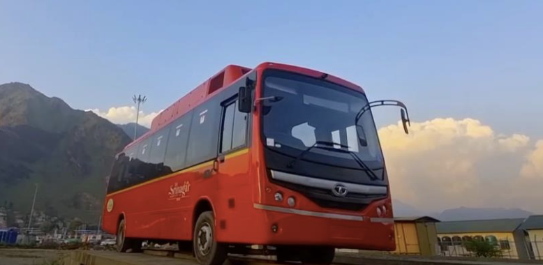 Prototype electric bus model arrives in Jammu; trials to begin soon