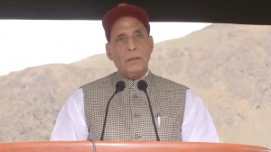  Rajnath Singh : India ready to cross LoC to maintain its honour