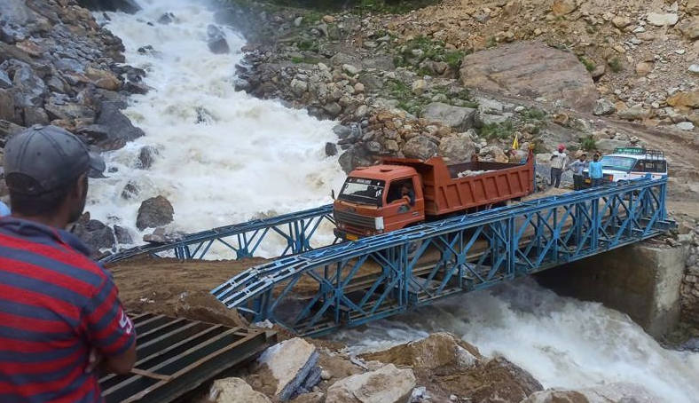 BRO’s swift action timely restores Sohal Nallah Bridge