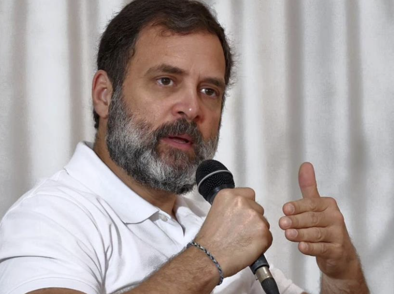 In greed for power, BJP playing with women’s respect: Rahul