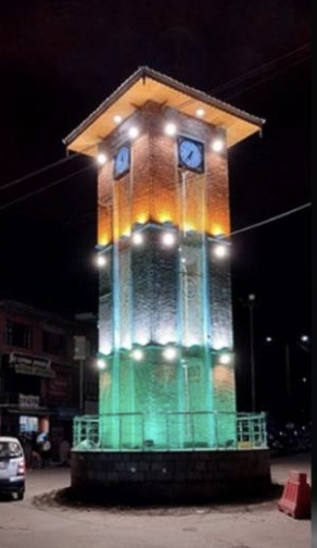 A view of newly constructed iconic polo view market in Srinagar on may  09,2023.