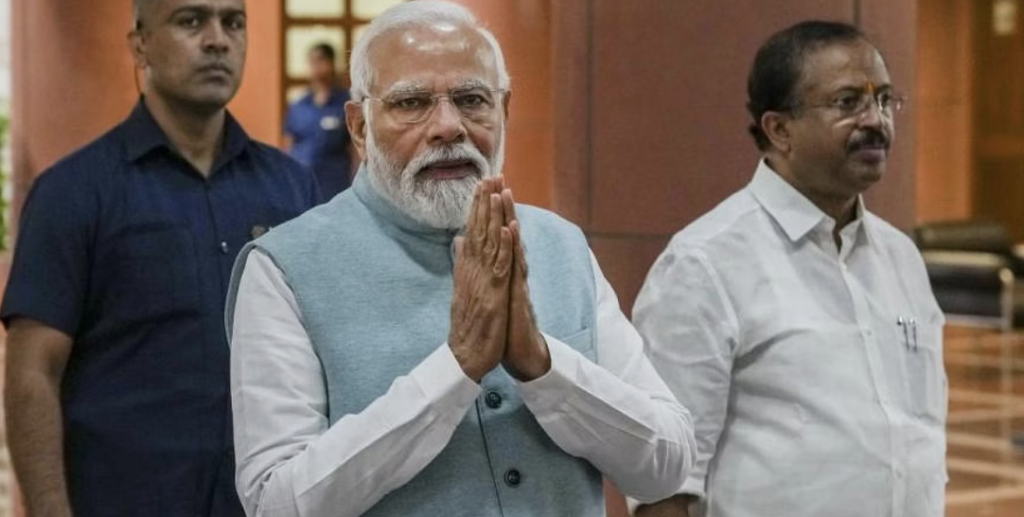 PM Modi Takes Dig of the Opposition Alliance Before the Motion of No Confidence