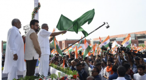 Vice President flags off 'Har Ghar Tiranga' bike rally in Delhi