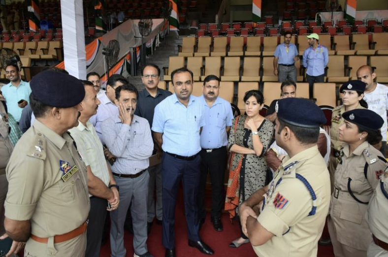 Div Com visits M.A Stadium to finalize Independence Day arrangements’