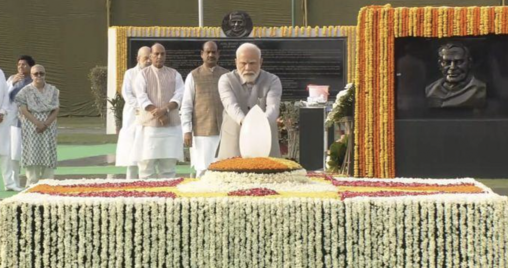 PM Modi : India greatly benefited from Atal Bihari Vajpayee’s leadership