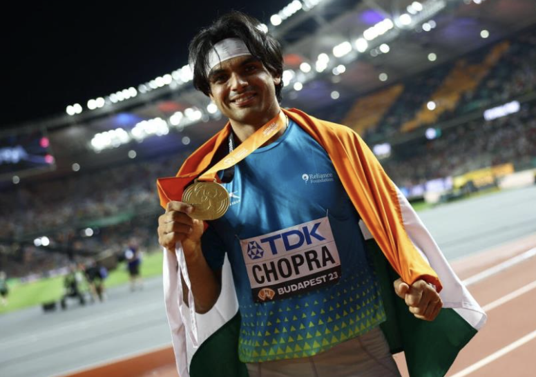 Making history once more, Neeraj Chopra is the first Indian to win a gold medal at the world athletics championships.