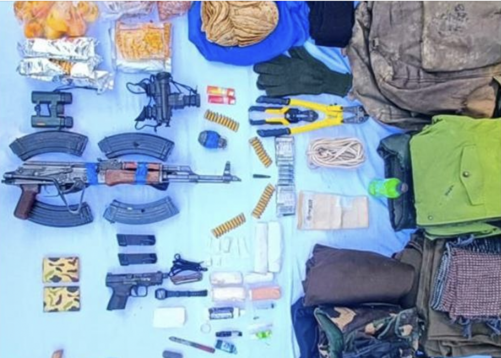 Pak made eatables, winter clothes among items recovered from Poonch encounter site