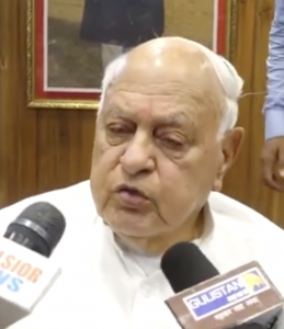 Militancy Has Not Ended In J&K : Farooq Abdullah