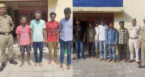 Samba police detained 12 vagrants near Chitta hotspot