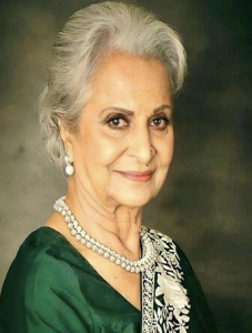  Waheeda Rehman to be conferred with Dadasaheb Phalke Award