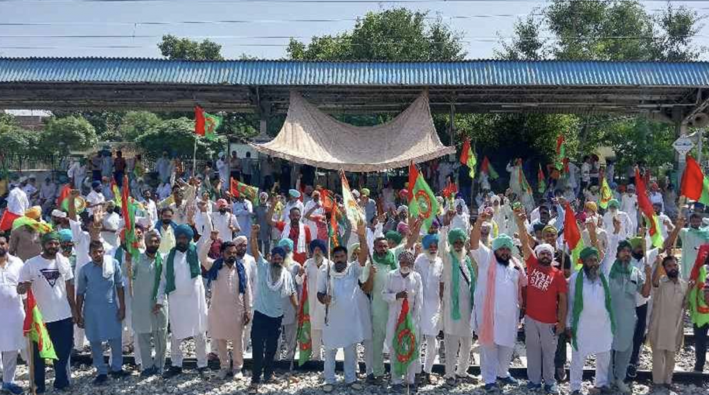 Train movement in Punjab hit as farmers begin 3-day ‘rail roko’ protest