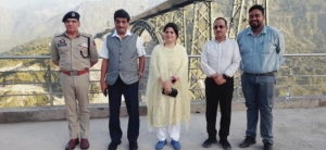 CS for develop world's highest railway bridge site in Reasi as tourist spot