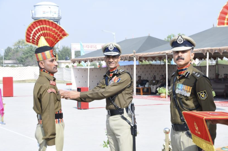 115 recruited constables passed out from BSF training center