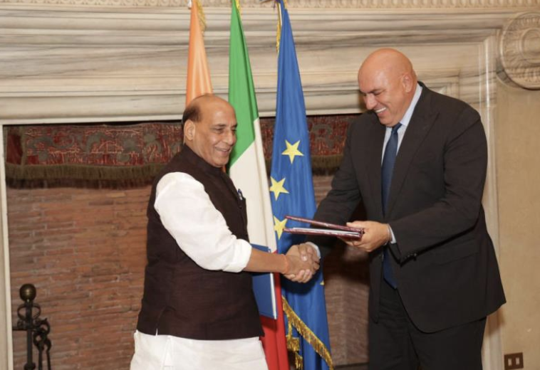 India and Italy strengthen defence ties with bilateral talks and agreements