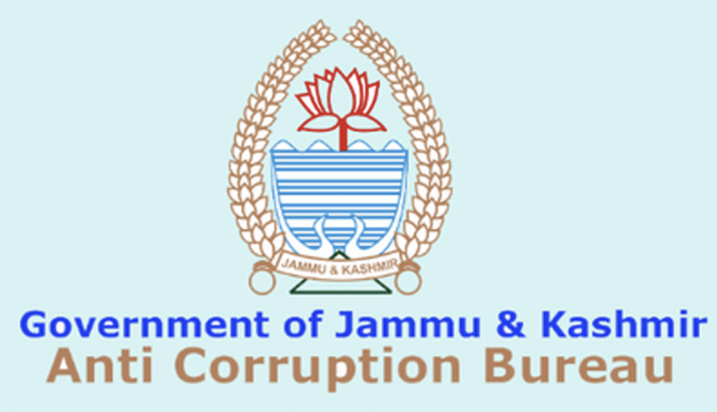 ACB Arrests Revenue Official In Bribery Case In Rajouri