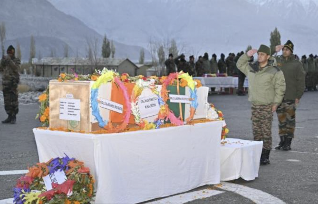 Indian Army pays tribute to Agniveer Gawate Akshay Laxman