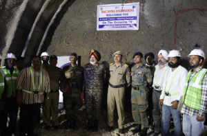 BRO Achieves Breakthrough In Tunnel Construction On Akhnoor-Poonch Highway