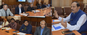  Advisor Bhatnagar reviews snow clearance and winter preparedness of R&B Deptt, and other agencies