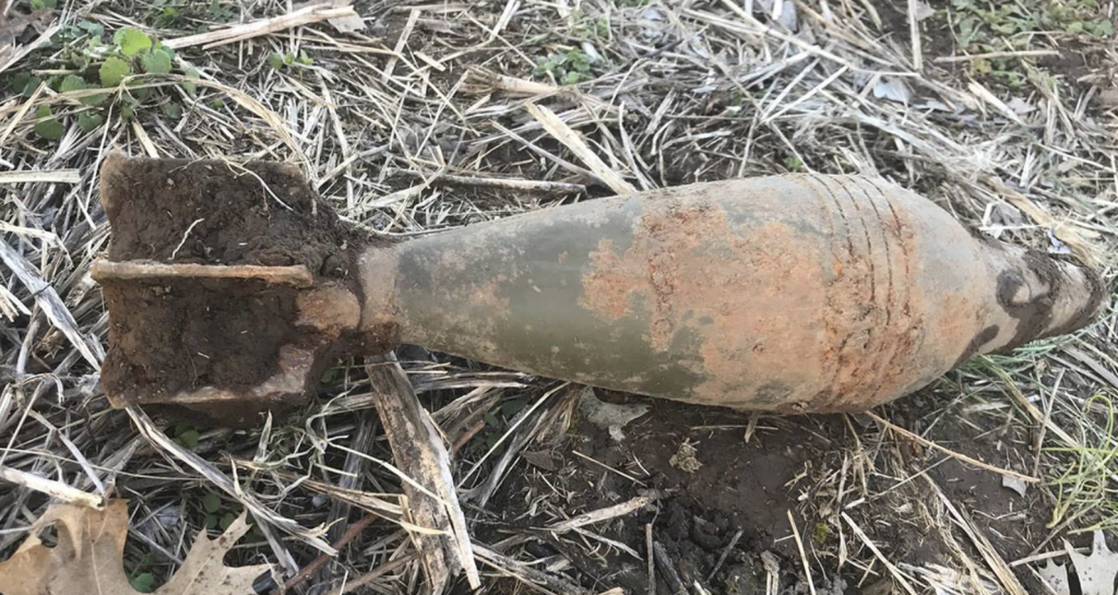 Old mortar shell found in Jammu