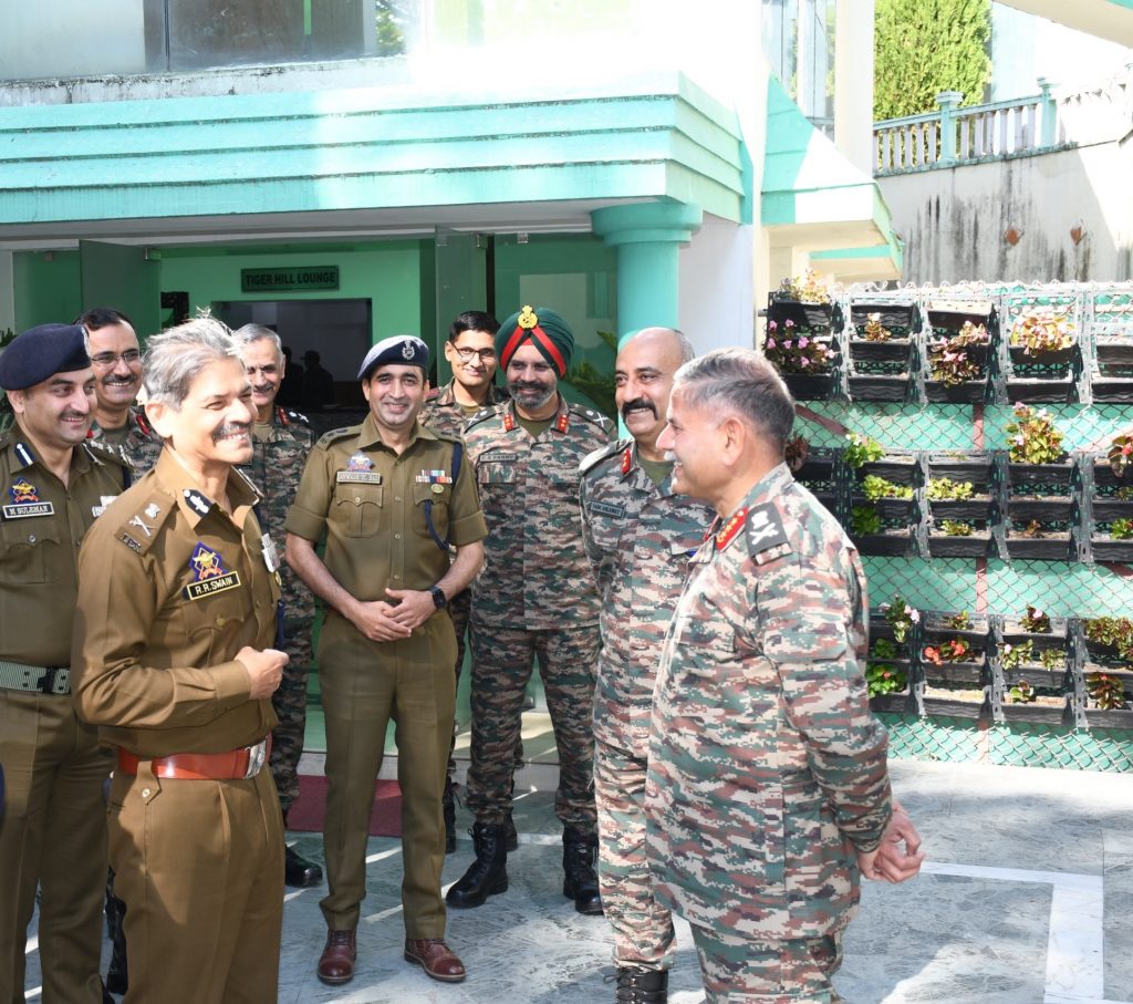 Army’s northern commander, DGP discuss security plan in J&K ahead of winter