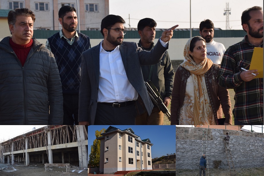 DC conducts on site review of infra projects at Budgam