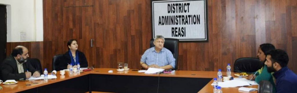 DC Reasi reviews implementation of Labour Department schemes