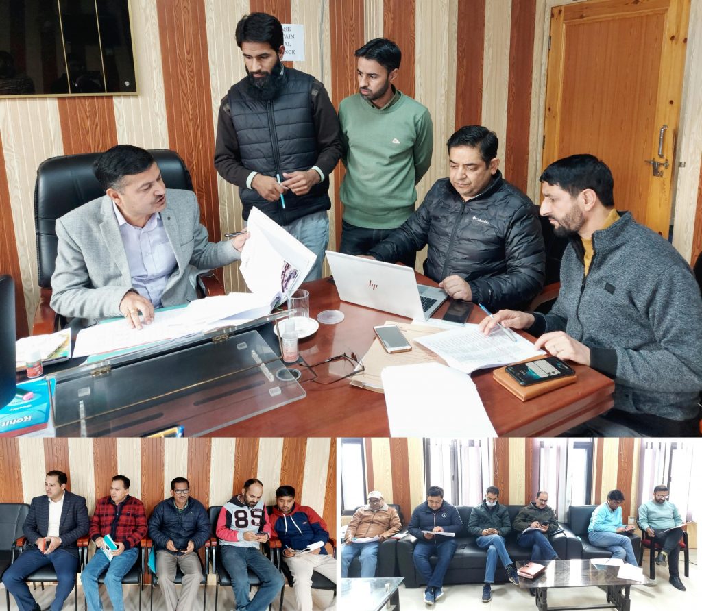 DDMA Kishtwar approves 11 relief cases under SDRF norms