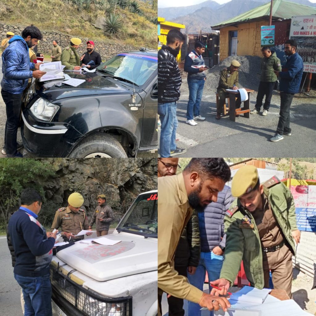 Extensive traffic checking conducted in Doda