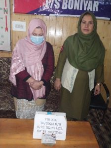  ‘Notorious Female Drug Peddler Arrested With Contraband in Baramulla’