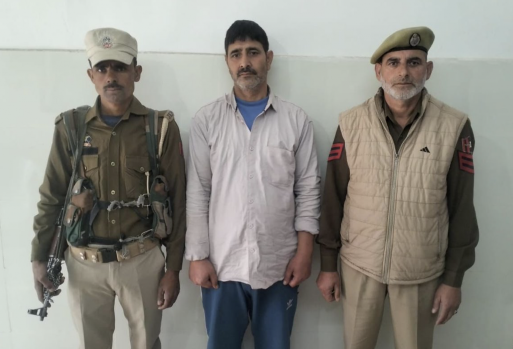 Man Arrested In Kishtwar After Being On The Run For 10 Yrs