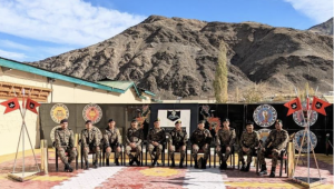 Northern Army commander reviews operational and security preparedness along the LAC