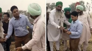 Punjab officer tries to stop farm fire, farmers make him burn stubble