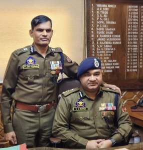  Vidhi Kumar Birdi assumes charge of IGP Kashmir