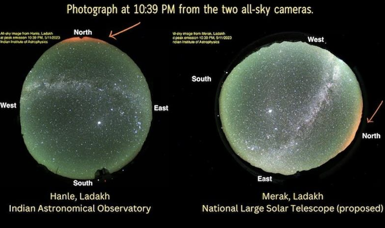 Mysterious redness seen in skies of Ladakh, Indian telescopes capture rare event