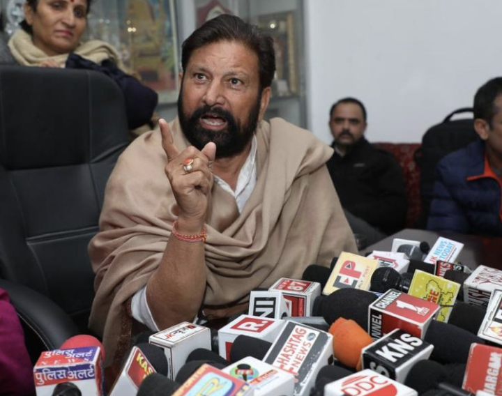 Former minister Chaudhary Lal Singh sent to 14 days judicial custody in alleged money laundering case