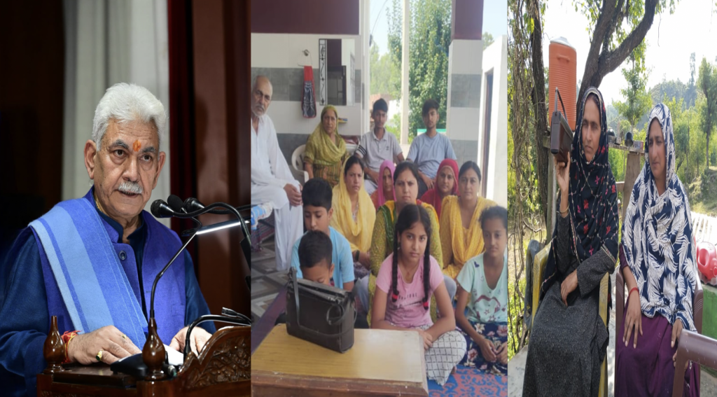 Lt Governor shares inspiring stories of Progressive Farmers of J&K