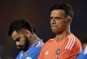 Entire Indian dressing room breaks down, coach Dravid can't bear to watch emotional wreck after losing World Cup final