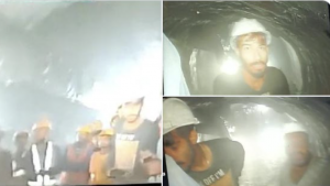 Rescuers Release First Video Of Workers Trapped Inside Collapsed Uttarakhand Tunnel