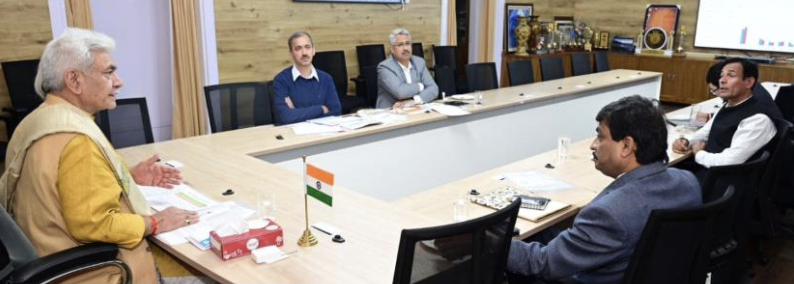 LG reviews Power supply situation in J&K