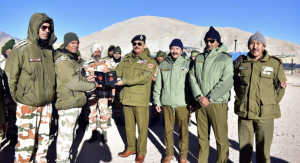 ADGP Ladakh assesses security scenario in Indo-China LAC areas