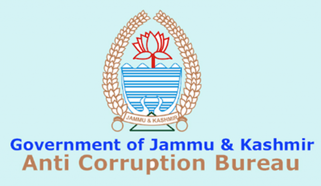 ACB arrests assistant engineer in Budgam for accepting bribe