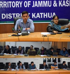 DC Kathua reviews status of RDD sector works